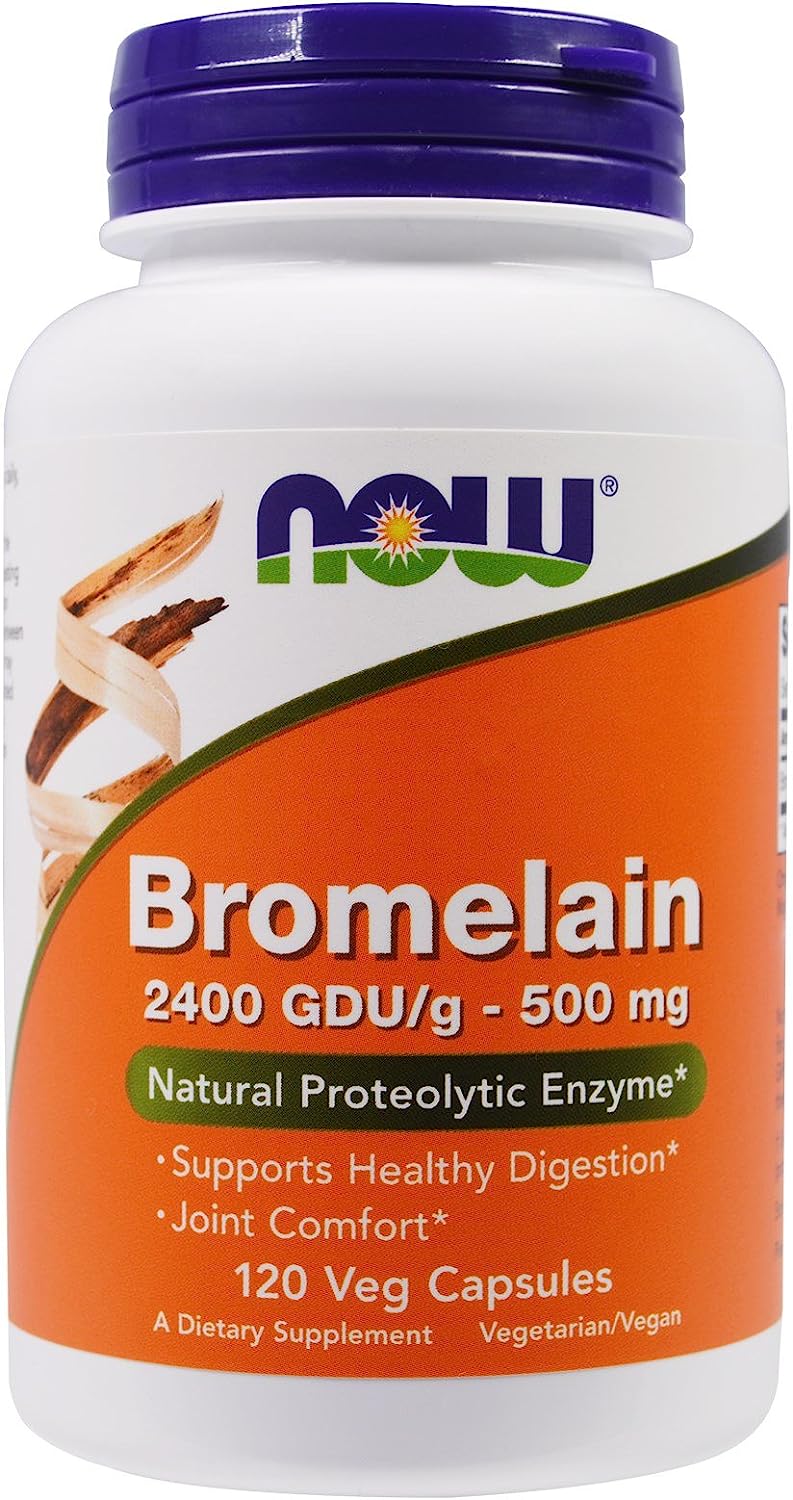 Now Bromelain 2400gdu 120cp-[HealthWay]