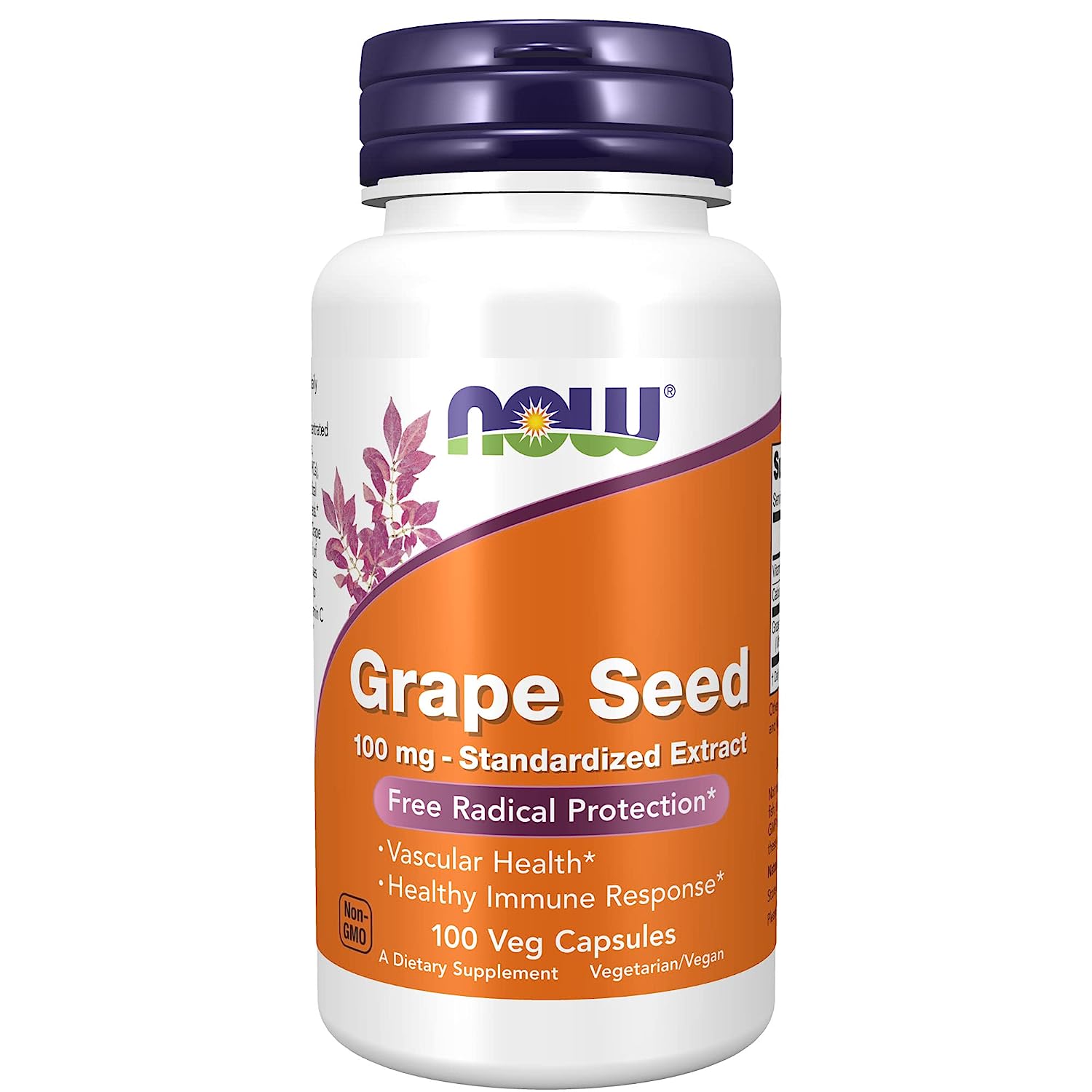 Now Grape Seed 100mg 100cp-[HealthWay]