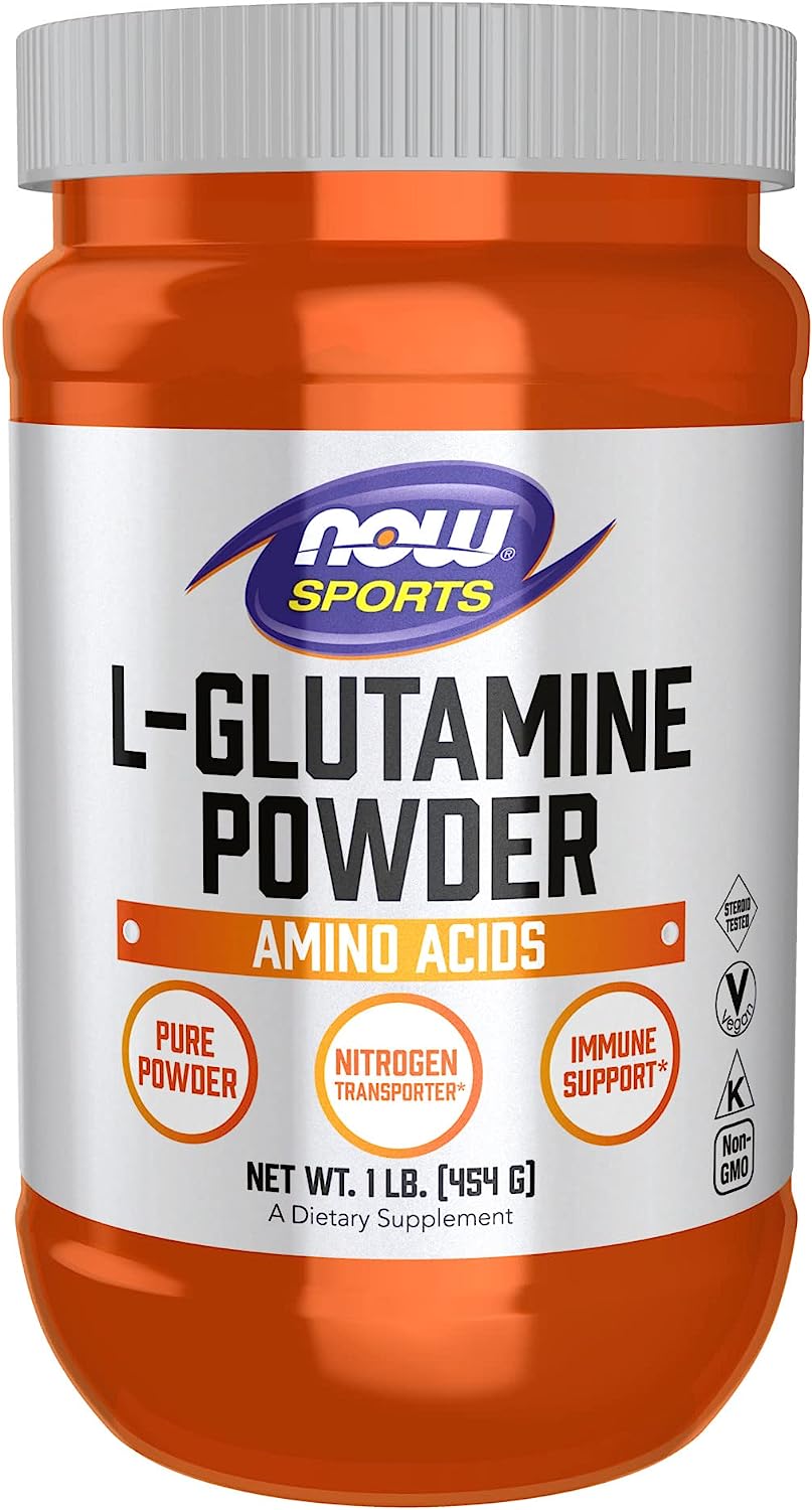 Now L-GlutaminePwd16oz-[HealthWay]