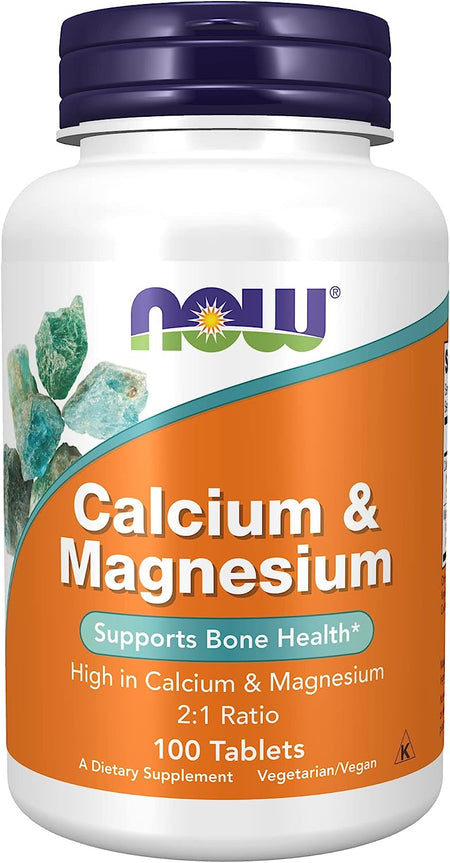 Now Calcium Magnesium 100tb-[HealthWay]