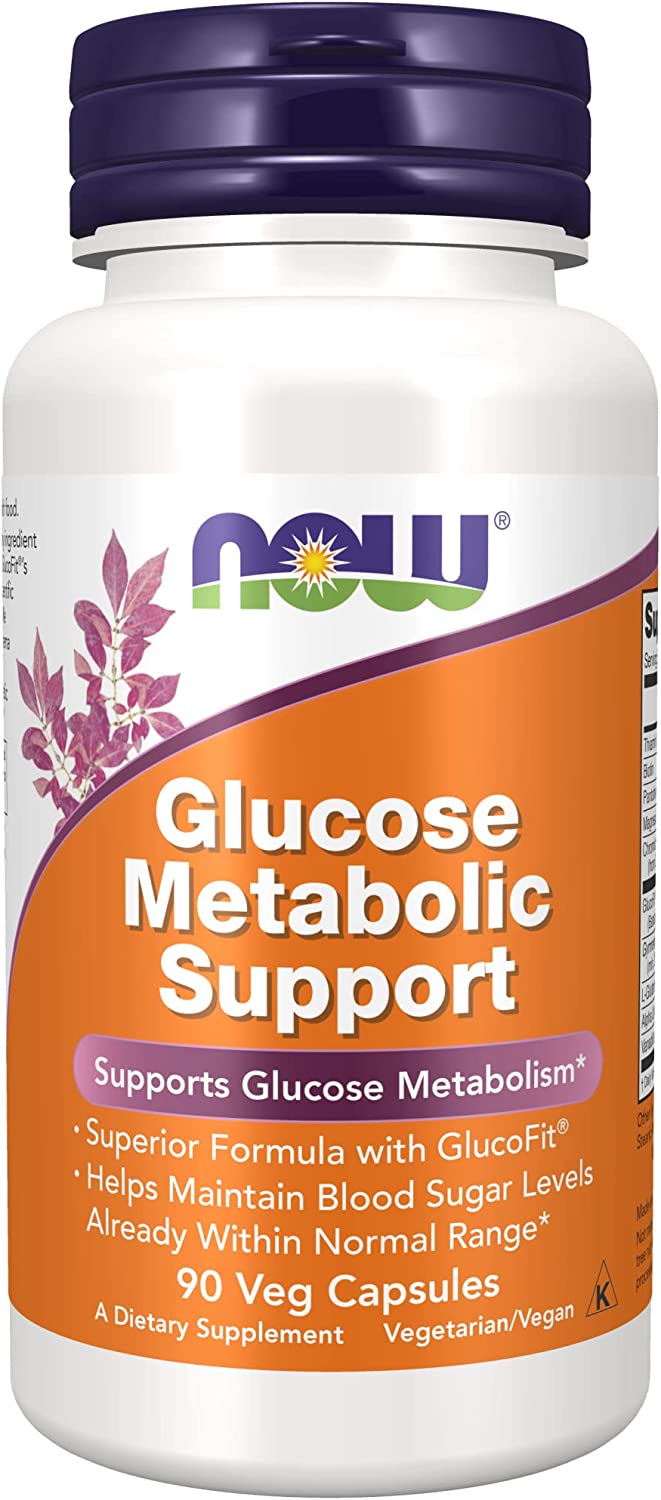Now Glucose Metabolic Support 90cp-[HealthWay]