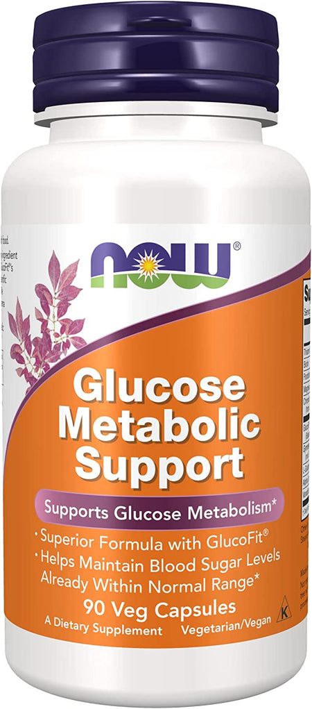 Now Glucose Metabolic Support 90cp-[HealthWay]