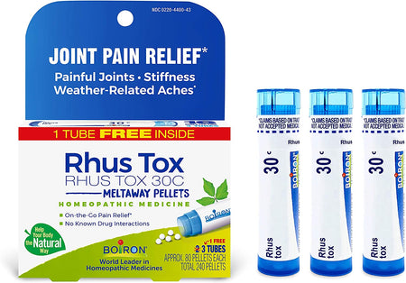 Boiron Rhus Tox 30C Bonus Pack 3 MDT-[HealthWay]