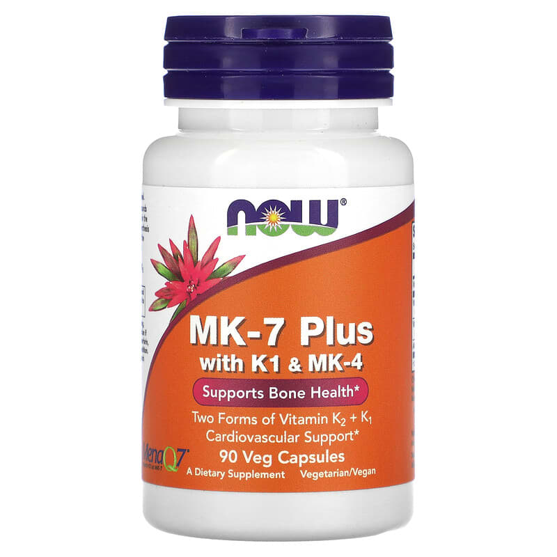 Now Vit K-2 MK-7 Plus 90cp-[HealthWay]