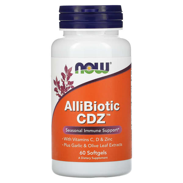 Now AlliBiotic CDZ 60sg-[HealthWay]