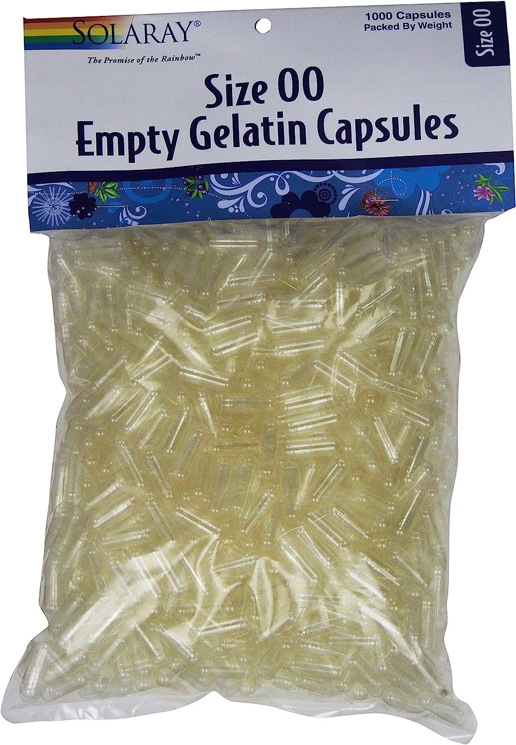 Solaray Empty Cap 00 1000cp-[HealthWay]