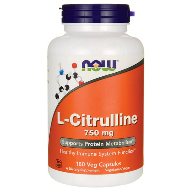 Now L-Citrulline 750mg 180cp-[HealthWay]